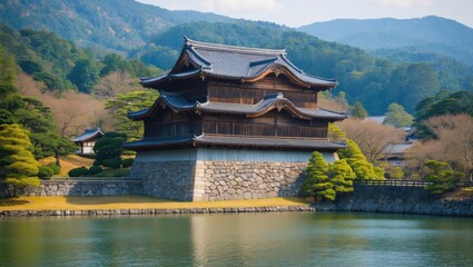 Fototapeta premium Marugame Fortress