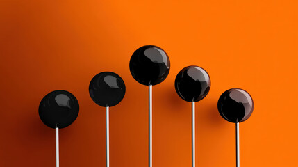 Halloween Halloween with orange pumpkin, beautiful background for advertising, fun on the scariest night.