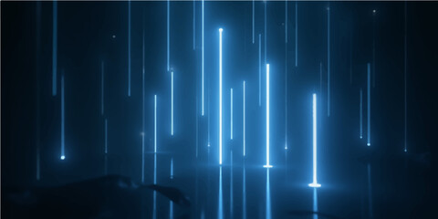 Digital medical technology heartbeat pulse vector illustration