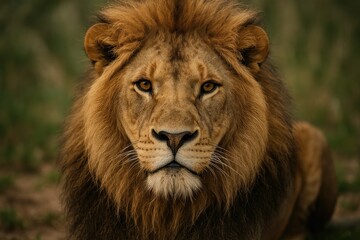 Obraz premium Regal feline artwork