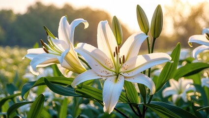 Obraz premium The Dawn of Lily