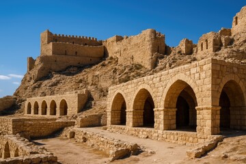 The historic Kerak stronghold