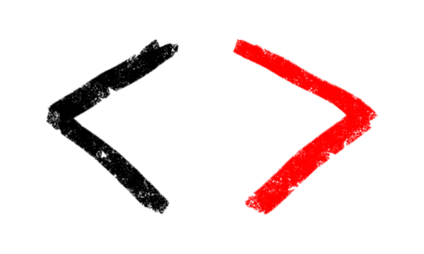 Red and black hand-drawn next and previous buttons png. Bold marker style doodle isolated on a transparent background. Perfect for website and mobile application navigation.