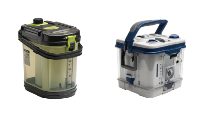 Showcasing innovative medical devices a healthcare facility perspective PNG set, cut out, isolated on transparent background