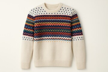 Male knitwear isolated image
