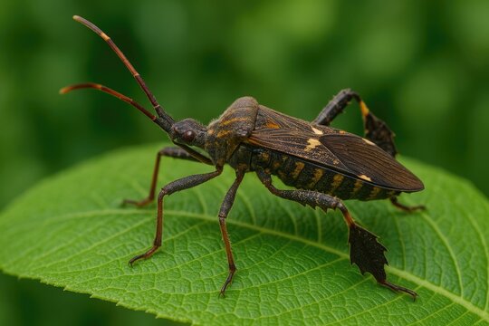 Discovering Leptoglossus zonatus, a true aphid with a leaf-footed appearance in South America