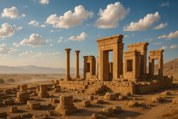 The historical timeline of Iran's past