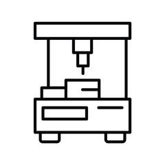 Modern CNC Machine Tool with Precision Control for Manufacturing Processes