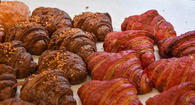 croissants at the bakery