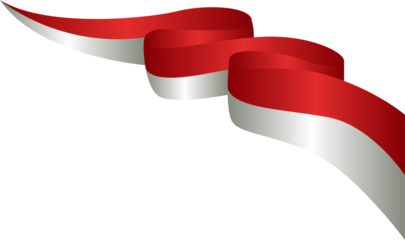 red and white ribbon