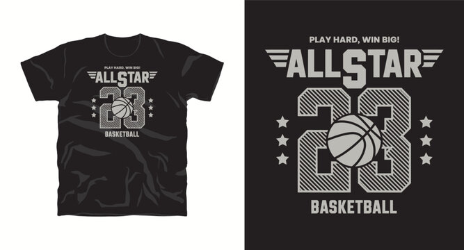 T-shirt Design with basketball slogan typography graphic design illustration vector, t-shirt print, sports, vintage, College league, Varsity League, chicago league