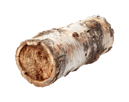Log removal process forest nature sustainability isolated on transparent background, png