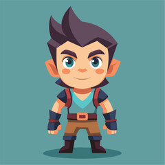  cute cartoon super hero boy