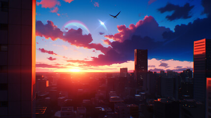 ファンタジーな鳥