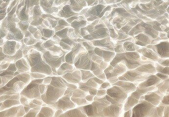 Rippled, light-dappled water surface