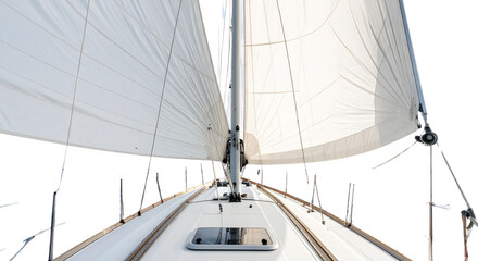 Fototapeta premium sail boat on a sunny day