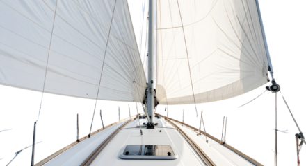sail boat on a sunny day