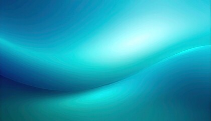 Smooth gradient background transitioning from deep blue at the bottom to light blue and teal at the top right