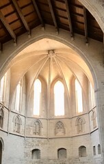 Fototapeta premium Capilla papa luna Peñiscola Agosto 2018