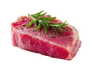 Cooking fresh beef steak with herbs kitchen food culinary