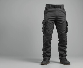 Realistic Tactical Pants Mockup for Designers