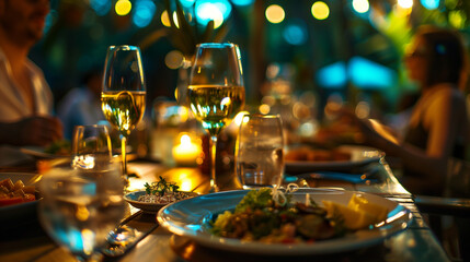 glass of wine