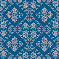 Classic Damask Seamless
Pattern - Vector Illustration for Elegant Textile
Design,Damask,Jacquard loom, Brocade, Satin weave,ethnic, geometric, textile, fabric, motif, retro