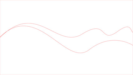 Abstract wavy lines graphic design element