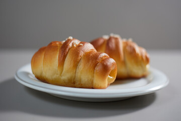 apanese Croissant Shaped Salty Buttery Bread (Shio Pan)