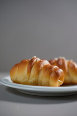 apanese Croissant Shaped Salty Buttery Bread (Shio Pan)
