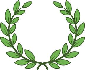 월계수 우승 장식