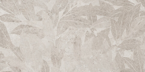 stone texture with subtle leaf pattern creating natural botanical abstract background.