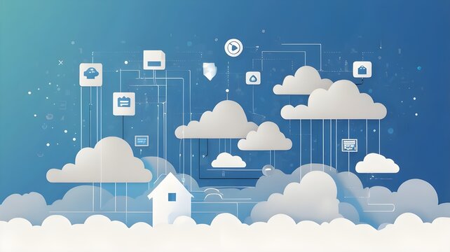 cloud computing concept