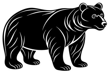 Vector illustration of a bear