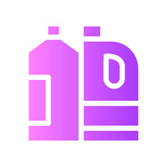 Obraz premium laundry gradient icon