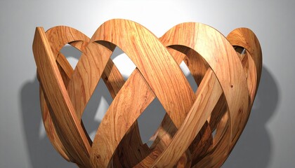 Intricate Wooden Bowl A Detailed View of Craftsmanship and Design