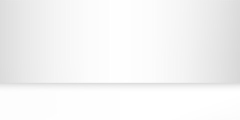 Modern white and gray studio background simple abstract art