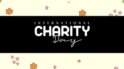 International Charity Awareness Title Motion Banner