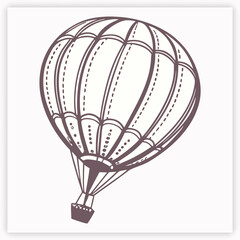 Air balloon sketch