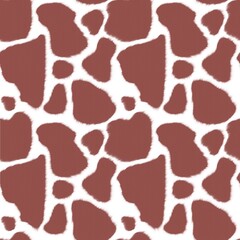 Seamless pattern Giraffe Print Design