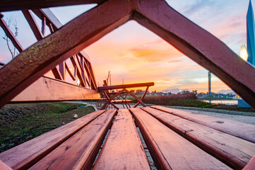 Al Jabbar Grand Mosque Reflected on Lake in Bandung, West Java, Indonesia