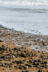 Odpływ morskich fal