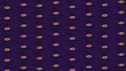 Spooky Halloween pattern background illustration