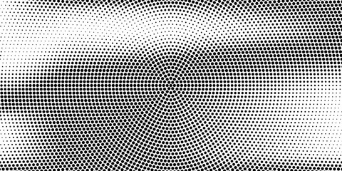 Abstract halftone dotted background. Futuristic grunge pattern, dot and circles. Vector modern optical pop art texture for posters, sites, business cards, cover, postcards, labels, stickers layout.