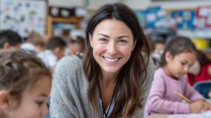 Diverse students engaging in learning activities in a classroom environment focused on collaboration and growth