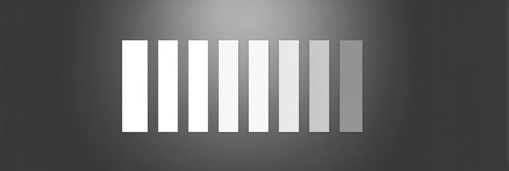 Grayscale bars progressing from light to dark