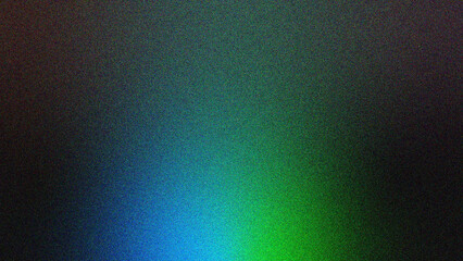 Colorful grainy abstract. Retro grainy gradient background noise texture effect. Beautiful color background. Bright light flash glow glitter neon metallic. Noise grain mesh