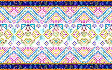seamless geometric pattern with geometric elements