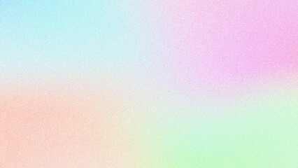 Colorful grainy abstract. Retro grainy gradient background noise texture effect. Beautiful color background. Bright light flash glow glitter neon metallic. Noise grain mesh