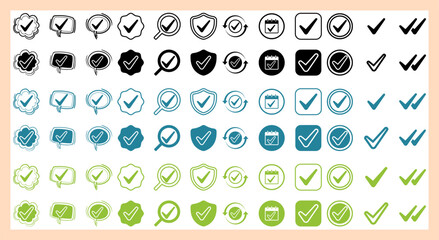 Check Mark and Approval Icons